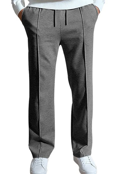 Spring/Summer Hot Selling Men's Fashionable Casual Solid Color Pants Loose Tight Cord Straight Pants