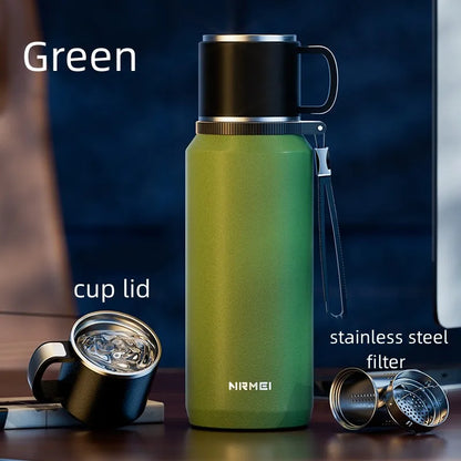 Double Wall Vacuum Flasks Stainless Steel Thermos Bottle for Tea and Coffee