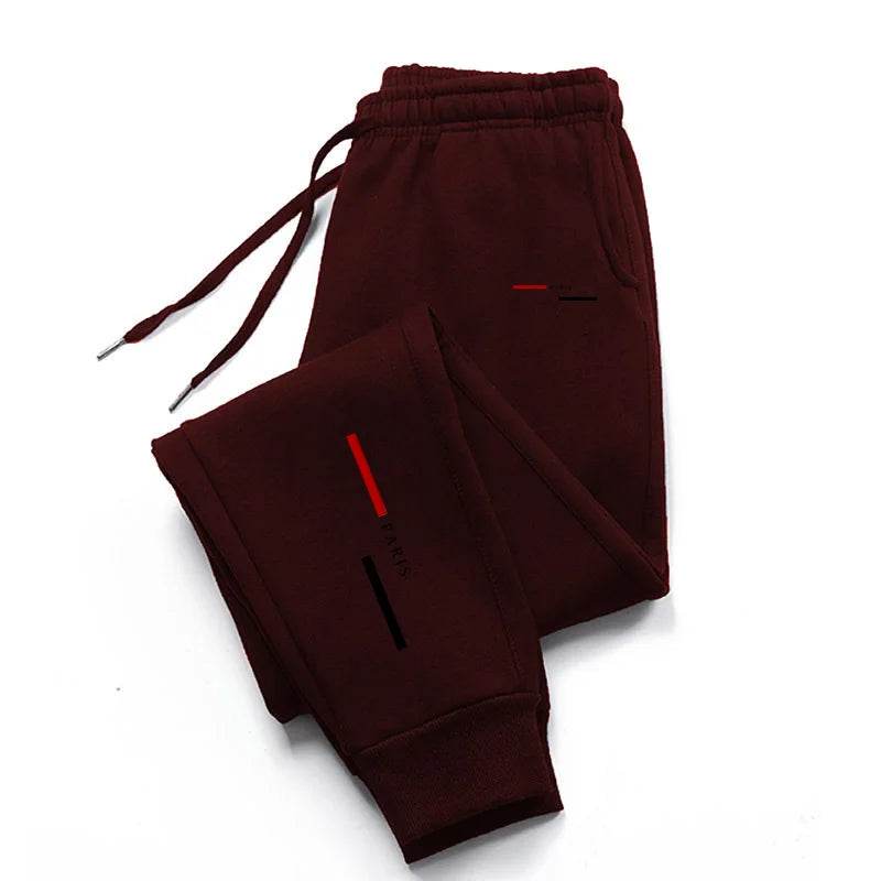 Men’s Fitness Jogger Pants | Casual Slim Sweatpants for Gym & Workout – Long Skinny Tracksuit Trousers