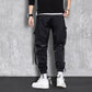 Streetwear Spring Casual Men's Pants Multi-pocket Cargo Pants Harajuku Slim Fit Elastic Waist Joggers For Man