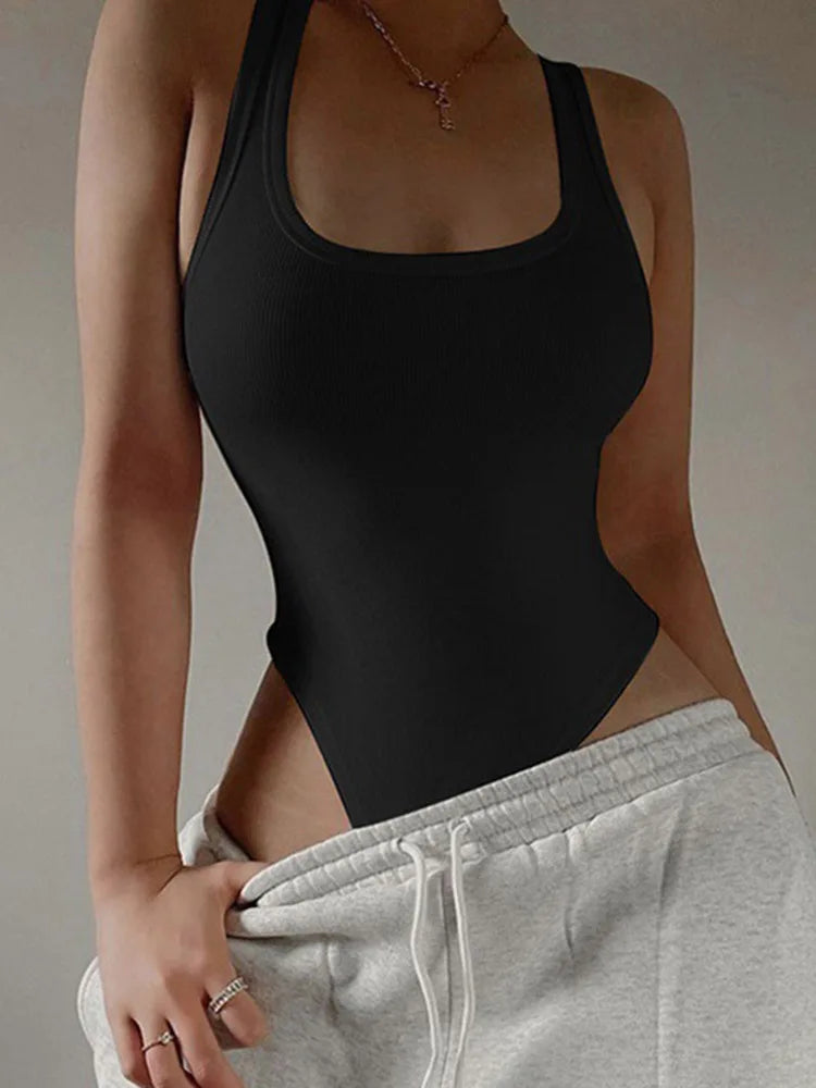 Bodysuit Hot Summer Sexy Bodycon Off Shoulder Halter Tops Casual Street Bodice For Women Outwear