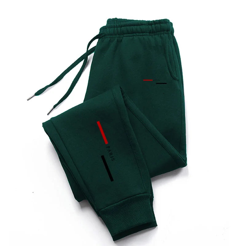 Men’s Fitness Jogger Pants | Casual Slim Sweatpants for Gym & Workout – Long Skinny Tracksuit Trousers
