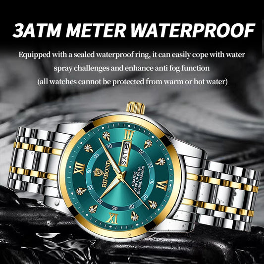 Top Brand Luxury Fashion Diver Watch Men 30ATM Waterproof Date Clock Sport Watches Mens Quartz Wristwatch