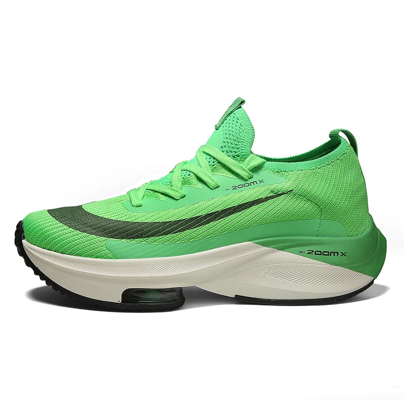 Men sneakers Lightweight Cushioning Outdoor Road Running Shoes Marathon Trail Sport Shoes Elastic Women Walking Tenis Masculino