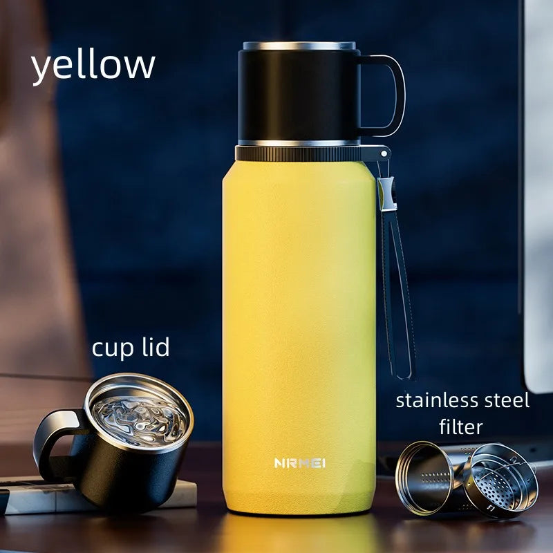 Double Wall Vacuum Flasks Stainless Steel Thermos Bottle for Tea and Coffee