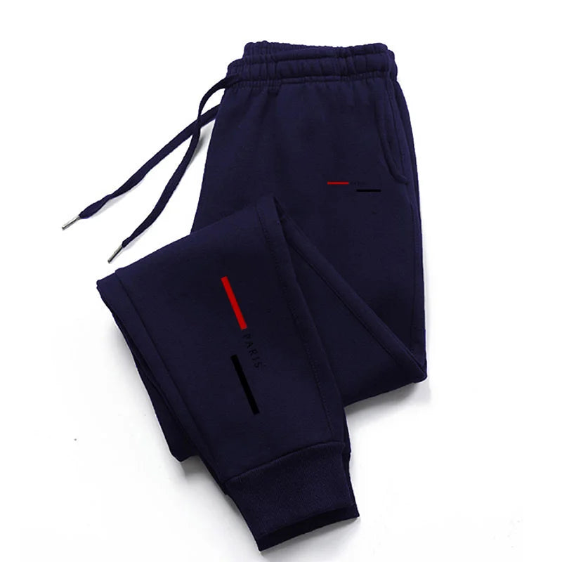 Men’s Fitness Jogger Pants | Casual Slim Sweatpants for Gym & Workout – Long Skinny Tracksuit Trousers
