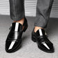 Classic Business Men's Dress Shoes Fashion Elegant Formal  Wedding Shoes Men Slip On Office Oxford Shoes For Men Black2022