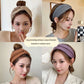 Korean Style Wide Cross Headbands for Woman Solid Hairband Elastic Sports Yoga Headwear Girls Hair Band Hair Accessories New