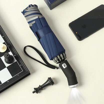 Portable UV Folding Automatic Umbrella Rain Wind Resistant Fashion Sun Umbrellas Reverse Umbrella Umbrella
