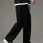 Spring Autumn Men Sweatpants Korean Fashion Sportswear Drawstring Wide Leg Straight Track Pants Cotton Casual Loose Trousers