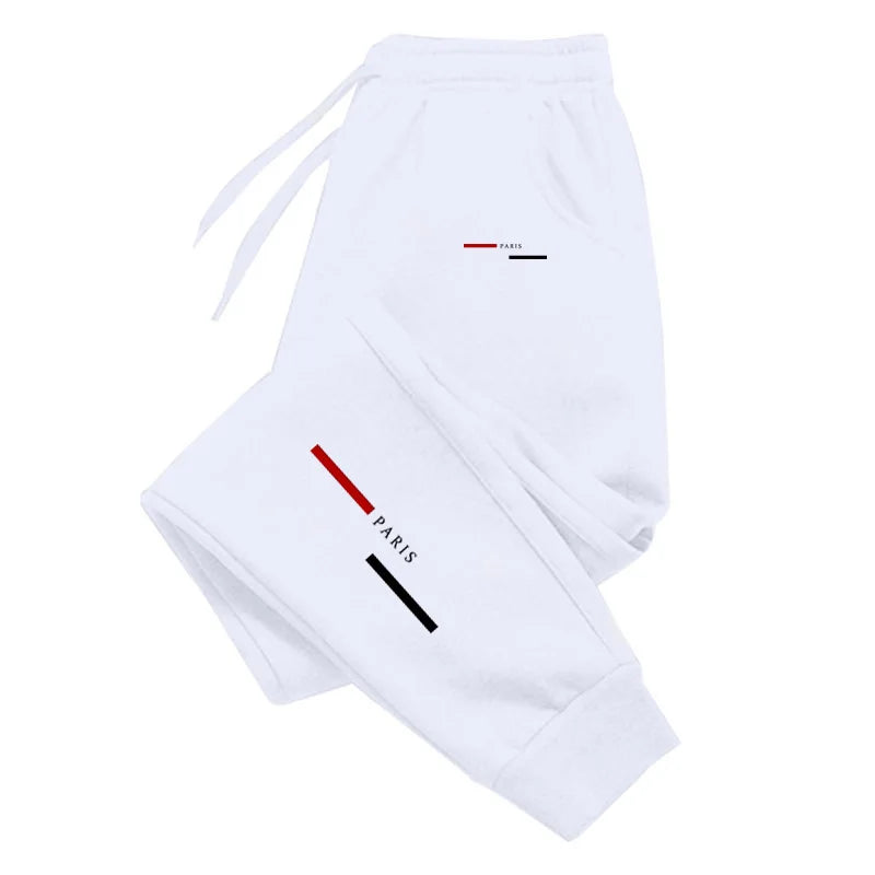 Men’s Fitness Jogger Pants | Casual Slim Sweatpants for Gym & Workout – Long Skinny Tracksuit Trousers