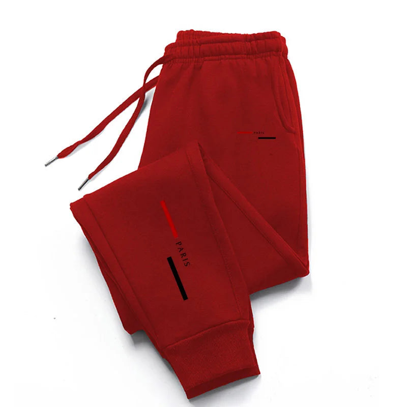 Men’s Fitness Jogger Pants | Casual Slim Sweatpants for Gym & Workout – Long Skinny Tracksuit Trousers