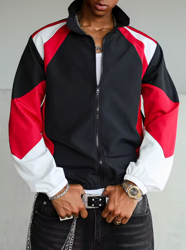 Lightweight Color-Blocked Jacket