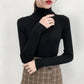 Women Sweater Pullover Winter Knitted Turtleneck Long Sleeve Slim Jumper Tops 2024 Ladies Casual Shirts Soft Warm Y2K Clothing