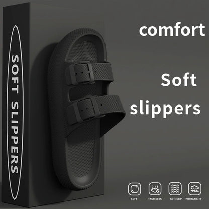 Women's Fashion Slide Sandals  Comfortable EVA Platform Slippers for Indoor Outdoor Wear Breathable Soft Sole House Shoes
