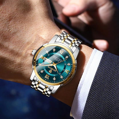 Top Brand Luxury Fashion Diver Watch Men 30ATM Waterproof Date Clock Sport Watches Mens Quartz Wristwatch