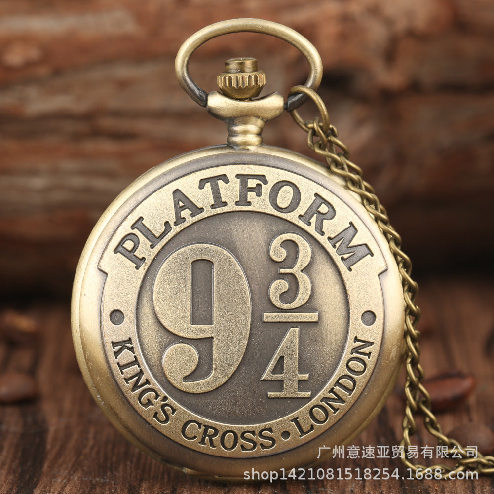 Harry Potter 9 3/4 Platform  Big Pocket Watches