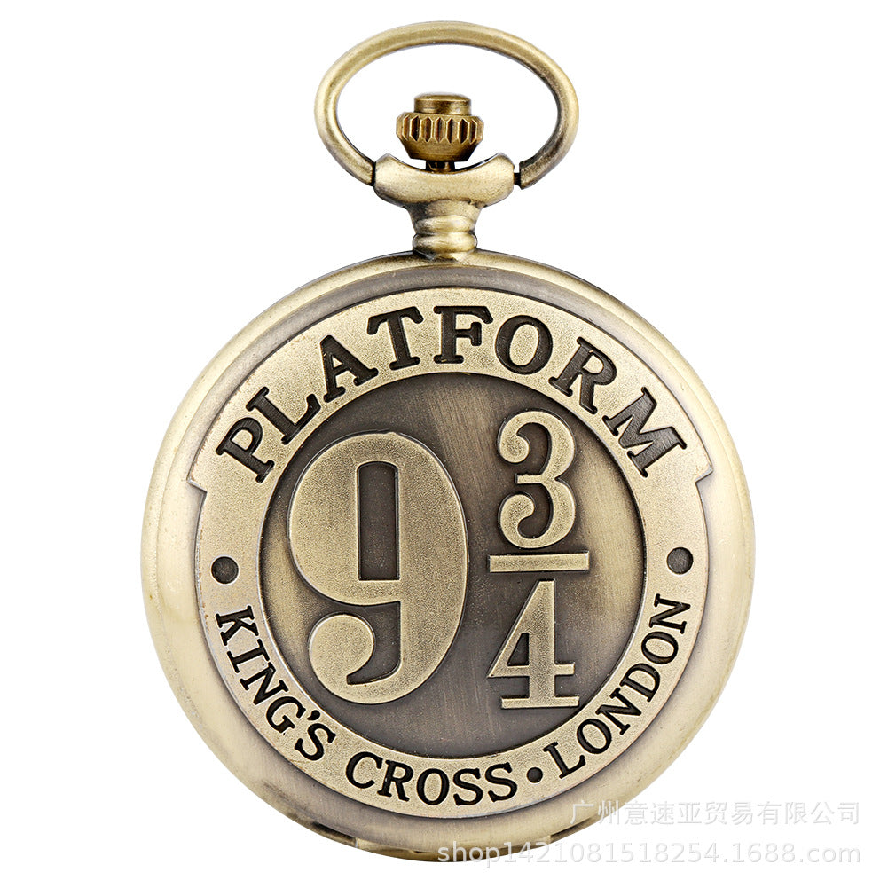 Harry Potter 9 3/4 Platform  Big Pocket Watches