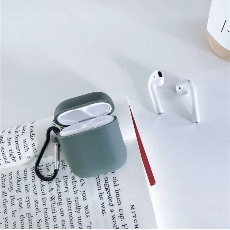 Apple Headset Second-generation Protective Sleeve Airpods2 Wireless Bluetooth Is Suitable For The First-generation Headset Hook Luminous Silicone Shell