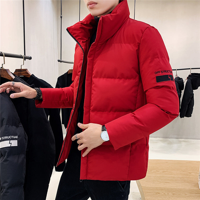 Padded Jacket Men's Jacket Winter New Short Thickened Loose Padded Jacket Korean Version Trendy And Handsome Winter Jacket