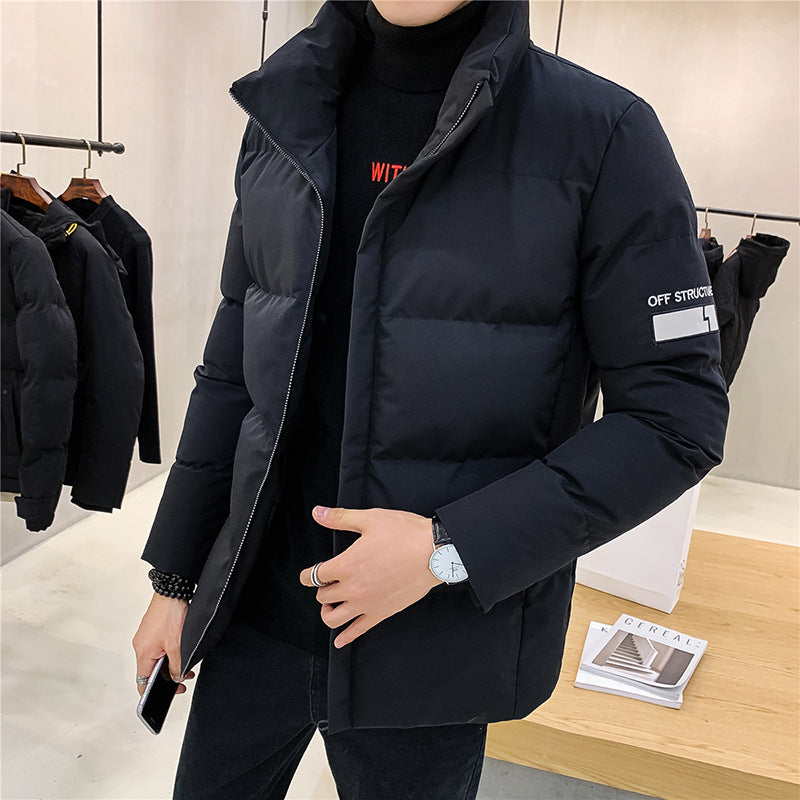 Padded Jacket Men's Jacket Winter New Short Thickened Loose Padded Jacket Korean Version Trendy And Handsome Winter Jacket