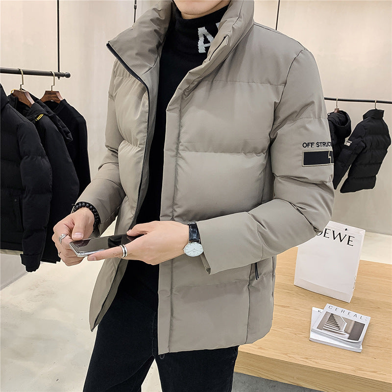 Padded Jacket Men's Jacket Winter New Short Thickened Loose Padded Jacket Korean Version Trendy And Handsome Winter Jacket