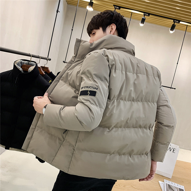 Padded Jacket Men's Jacket Winter New Short Thickened Loose Padded Jacket Korean Version Trendy And Handsome Winter Jacket