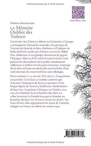 La mémoire oubliée des Todesco (French Edition)