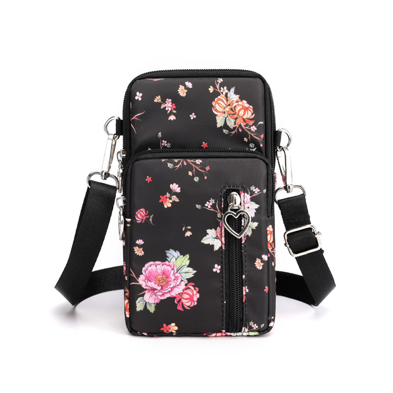 cute Mobile Phone Bag Female Messenger Bag New Korean Version All-match Mini Small Bag Mobile Phone Bag Hanging Neck Coin Purse