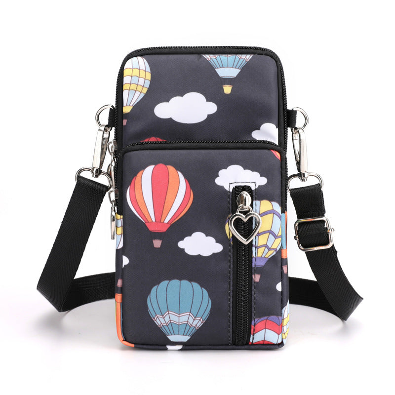 cute Mobile Phone Bag Female Messenger Bag New Korean Version All-match Mini Small Bag Mobile Phone Bag Hanging Neck Coin Purse