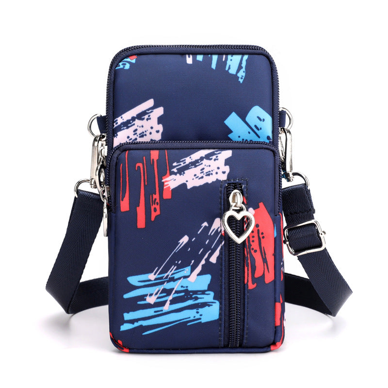 cute Mobile Phone Bag Female Messenger Bag New Korean Version All-match Mini Small Bag Mobile Phone Bag Hanging Neck Coin Purse