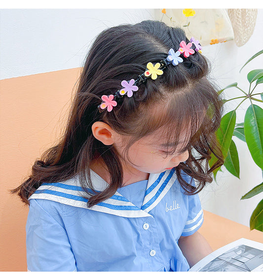 Children&#039;s Headband Hair Accessories Girls&#039; Hair Clips Do Not Hit Hair Clips Hair Straps Hair Breaking Artifact Clips