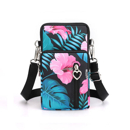 cute Mobile Phone Bag Female Messenger Bag New Korean Version All-match Mini Small Bag Mobile Phone Bag Hanging Neck Coin Purse