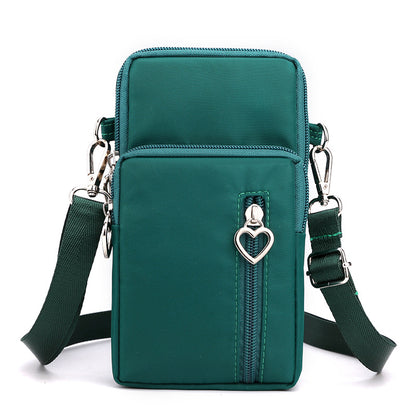 cute Mobile Phone Bag Female Messenger Bag New Korean Version All-match Mini Small Bag Mobile Phone Bag Hanging Neck Coin Purse