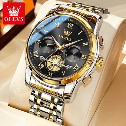 Multi-functional Waterproof Quartz Watch Luminous Non-mechanical Watch Men's Watch Male