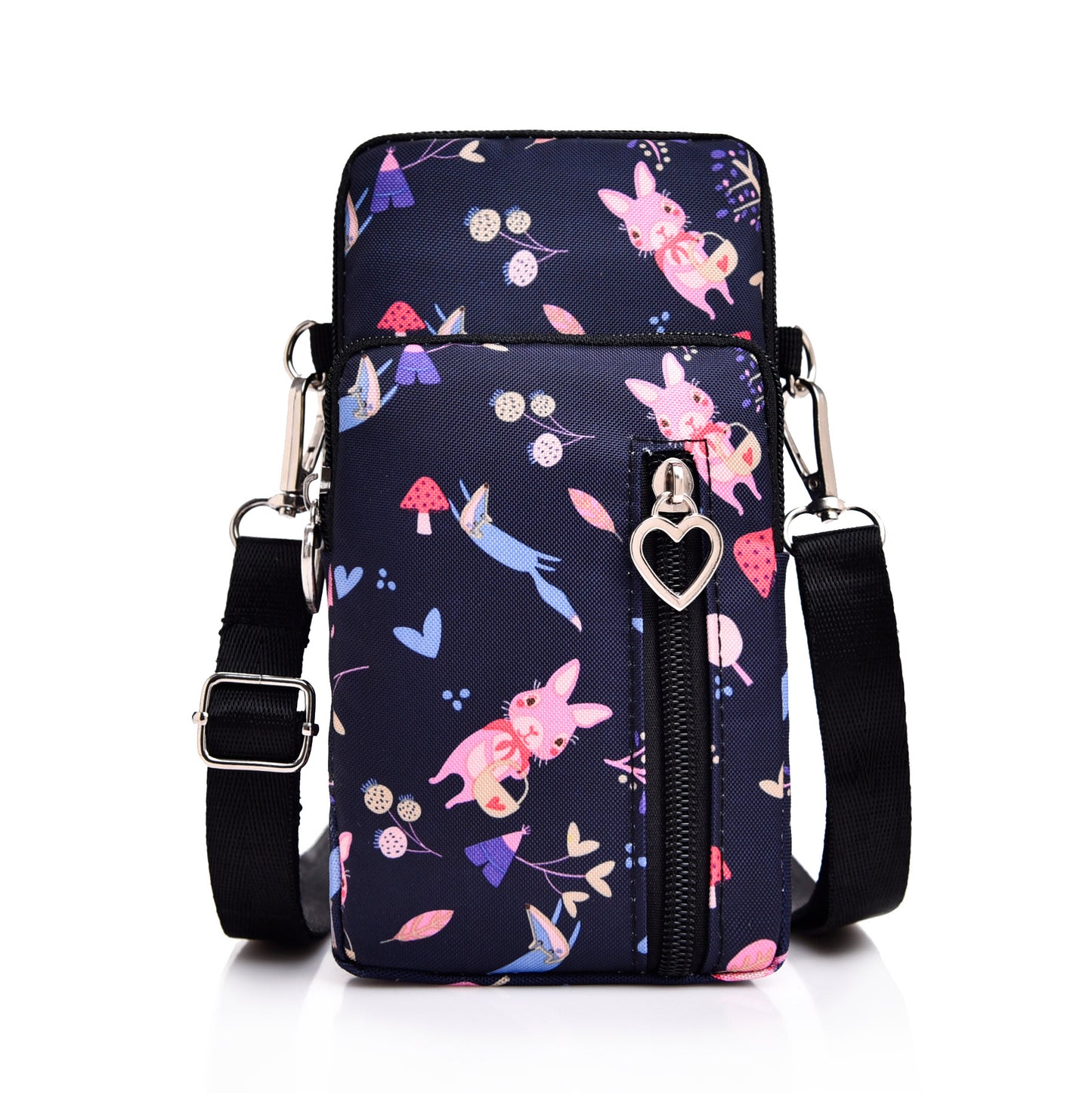 cute Mobile Phone Bag Female Messenger Bag New Korean Version All-match Mini Small Bag Mobile Phone Bag Hanging Neck Coin Purse