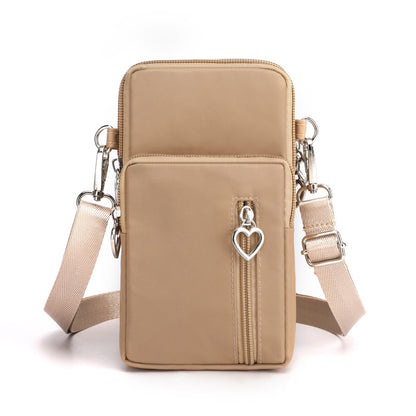 cute Mobile Phone Bag Female Messenger Bag New Korean Version All-match Mini Small Bag Mobile Phone Bag Hanging Neck Coin Purse