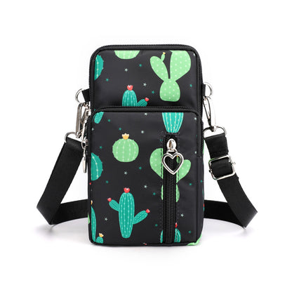 cute Mobile Phone Bag Female Messenger Bag New Korean Version All-match Mini Small Bag Mobile Phone Bag Hanging Neck Coin Purse