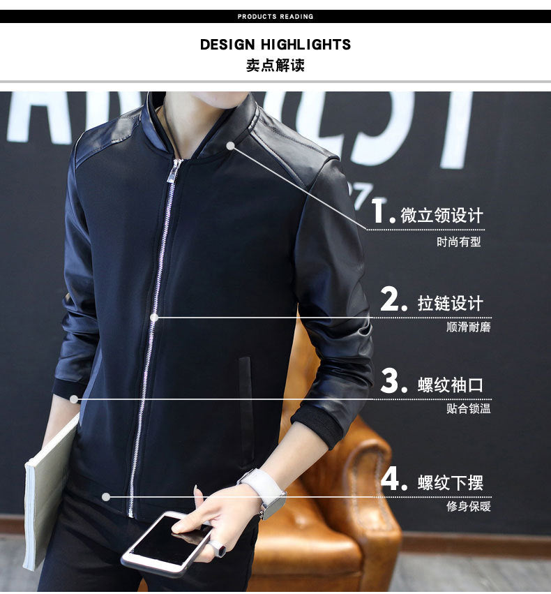 Men&#039;s Jackets Spring And Autumn 2022 Korean Style Trendy Spring And Autumn Casual Men&#039;s Tops And Jackets