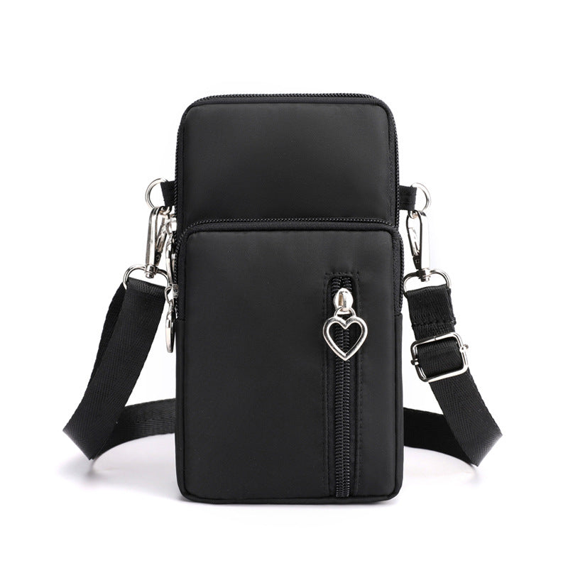 cute Mobile Phone Bag Female Messenger Bag New Korean Version All-match Mini Small Bag Mobile Phone Bag Hanging Neck Coin Purse