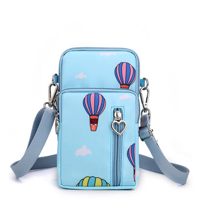 cute Mobile Phone Bag Female Messenger Bag New Korean Version All-match Mini Small Bag Mobile Phone Bag Hanging Neck Coin Purse