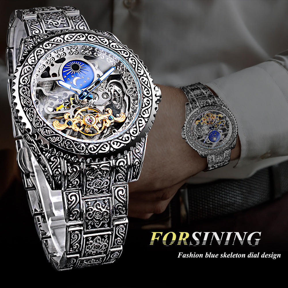 European And American Style Men's Fashion Automatic Mechanical Watch