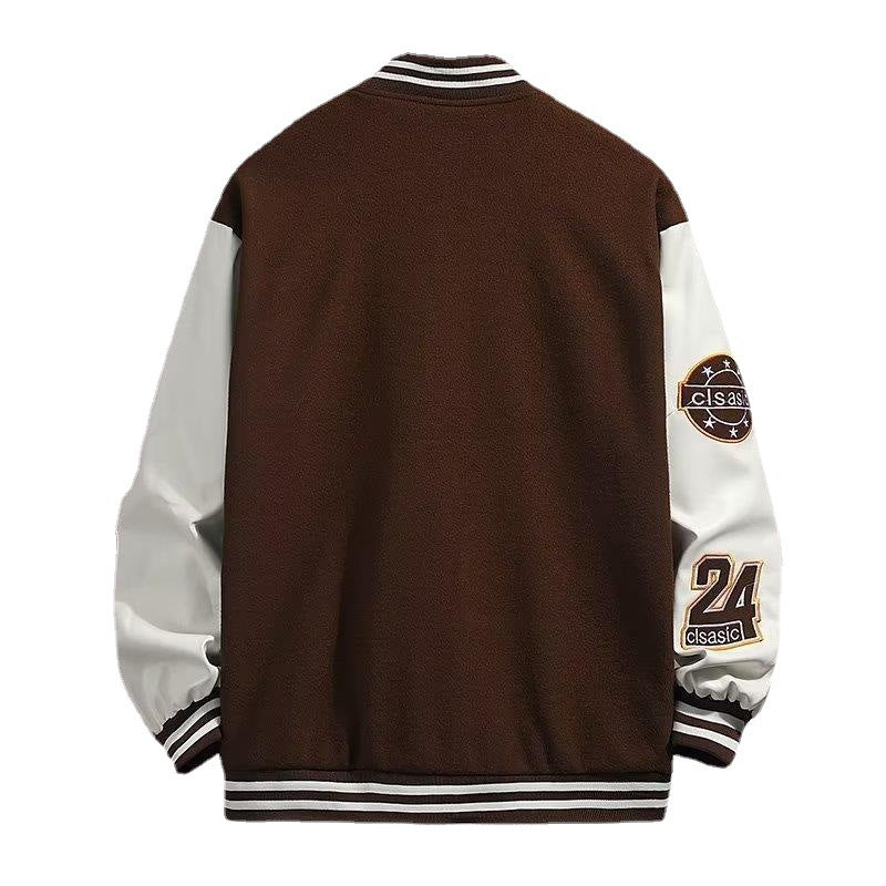 Baseball Uniforms Men's Spring And Autumn New Trendy Brand Tooling Couples Clothes Men's Autumn Wear American Casual Sports Jackets