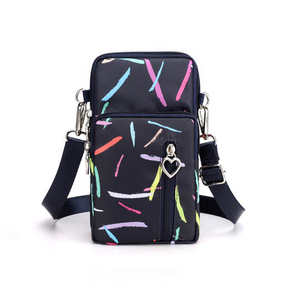 cute Mobile Phone Bag Female Messenger Bag New Korean Version All-match Mini Small Bag Mobile Phone Bag Hanging Neck Coin Purse