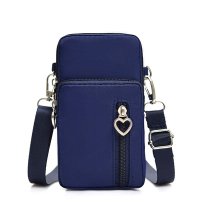 cute Mobile Phone Bag Female Messenger Bag New Korean Version All-match Mini Small Bag Mobile Phone Bag Hanging Neck Coin Purse