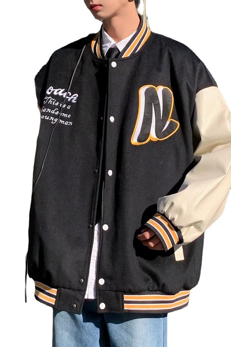 Baseball Men &amp;amp; Women Varsity Couple Jacket