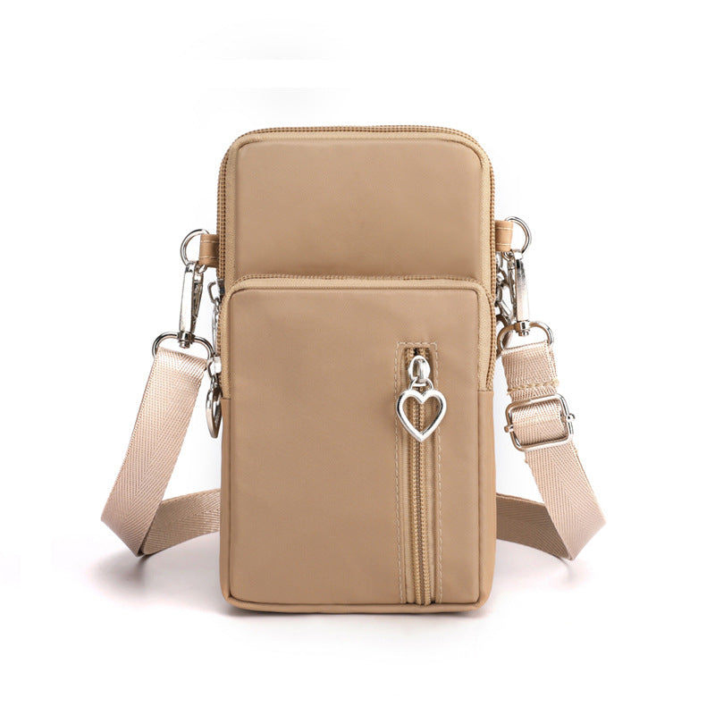 cute Mobile Phone Bag Female Messenger Bag New Korean Version All-match Mini Small Bag Mobile Phone Bag Hanging Neck Coin Purse