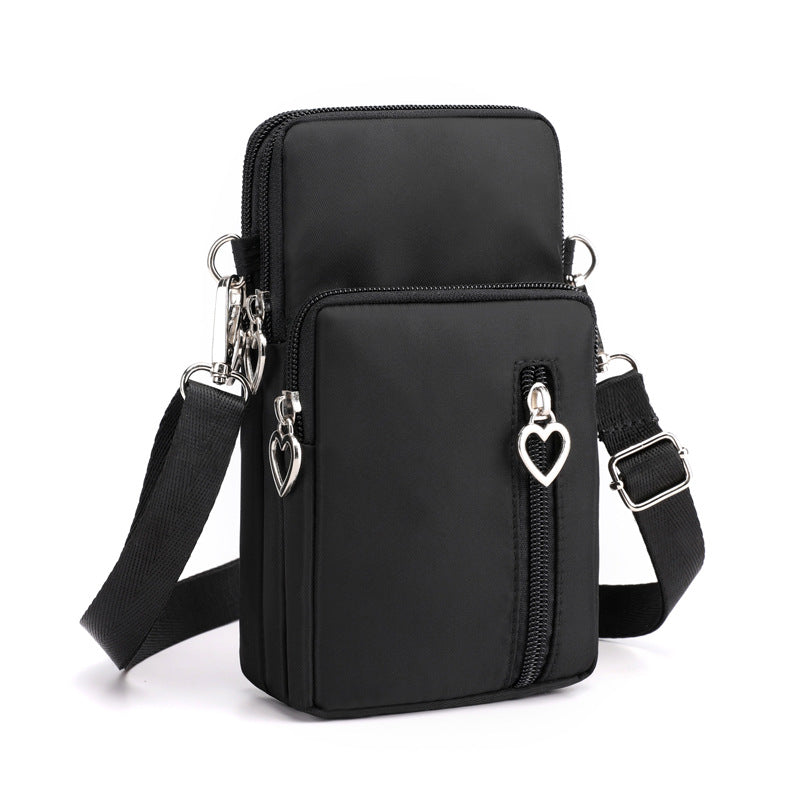 cute Mobile Phone Bag Female Messenger Bag New Korean Version All-match Mini Small Bag Mobile Phone Bag Hanging Neck Coin Purse