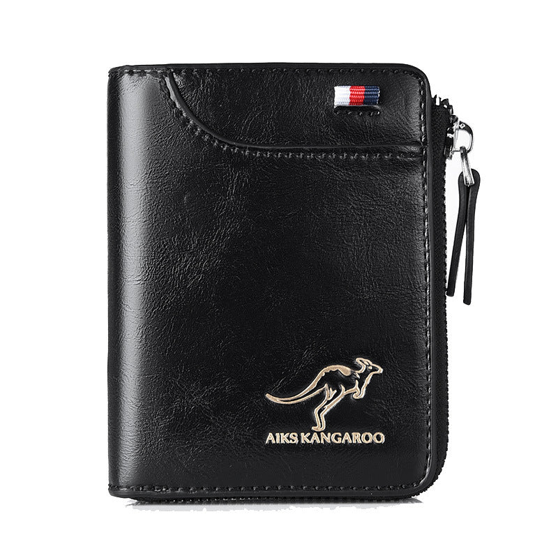 Anti-theft Card Holder Antimagnetic Wallet Men's Wallet Wallet Card Holder Fashion Wallet