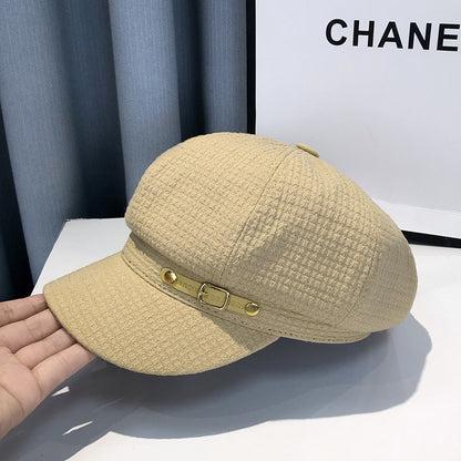 Chapeau béret de style britannique pour femmes 